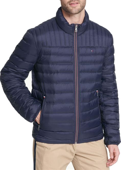 tommy hilfiger quilted down jacket.